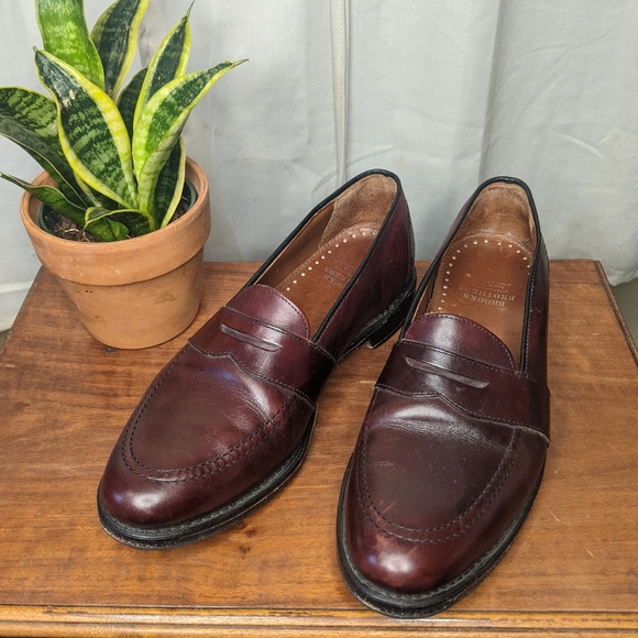 Brooks Brothers Other - Brooks Brothers brown leather penny loafers